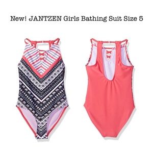 Jantzen Little Girls 1 Pc. Bathing Suit NWT